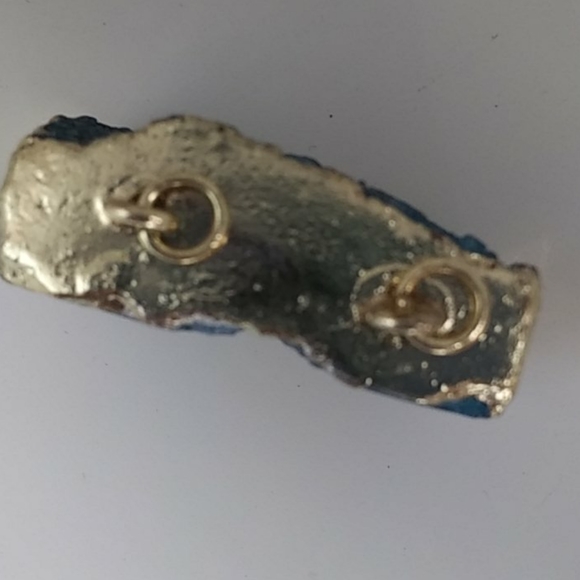 Druzy Raw Charm Pendant Jewelry Peice - Picture 4 of 8